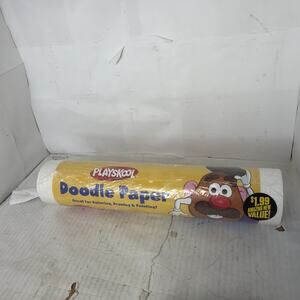 Playskool Doodle Paper Roll Mr Potato Head 60’ Long 60’x13” Brand New & Sealed